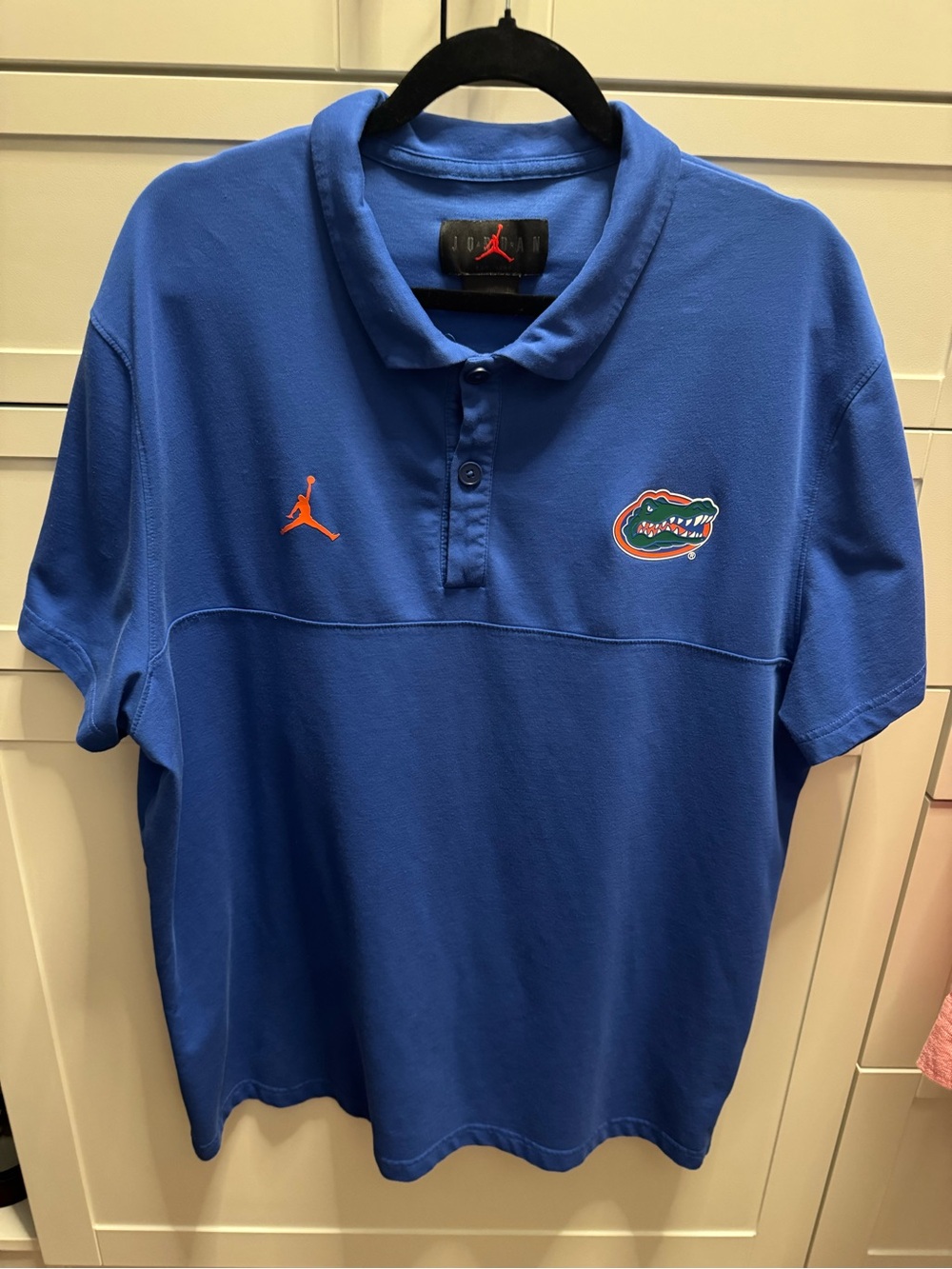 Jordan Florida Gators Blue Orange Golf Polo Shirt – Men’s XL – NCAA Team Apparel